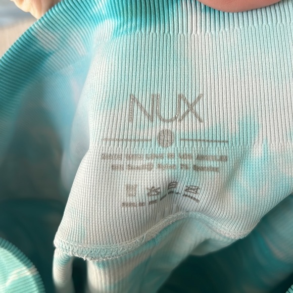 Nux active blue neon tie dye set - Picture 4 of 4